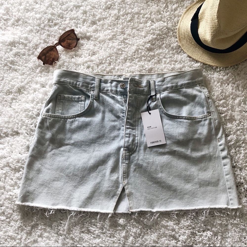 **NEW** Forever 21 Denim Mini Skirt